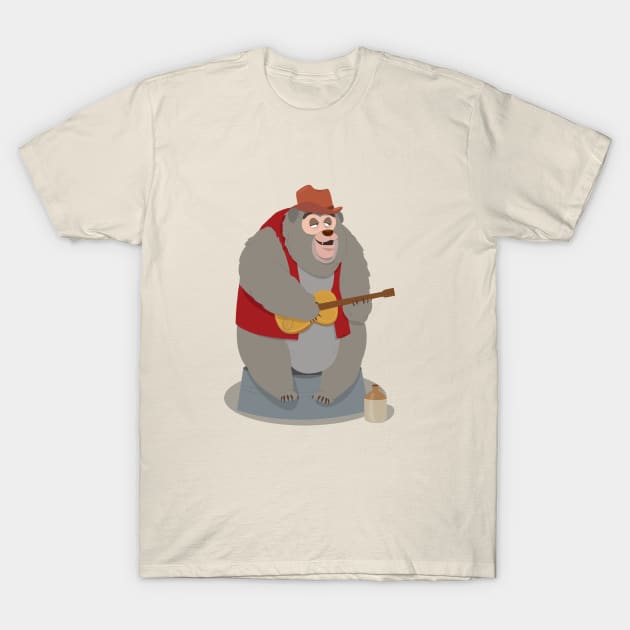 Big Al, The Country Bear T-Shirt by LivelyLexie